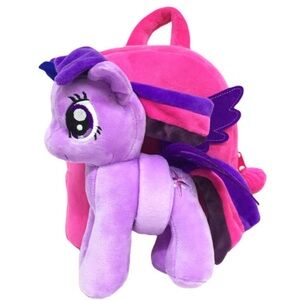 My Little Pony Plush Backpack in Pink and Purple